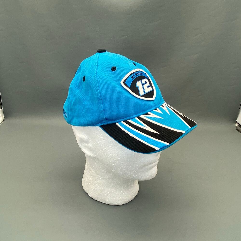 NASCAR Ryan Newman #12 Chase Authentics Blue Adjustable Hat Cap 100% Cotton